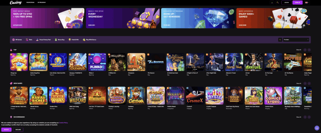 Explore the Thrills of Casiny Casino A Complete Guide